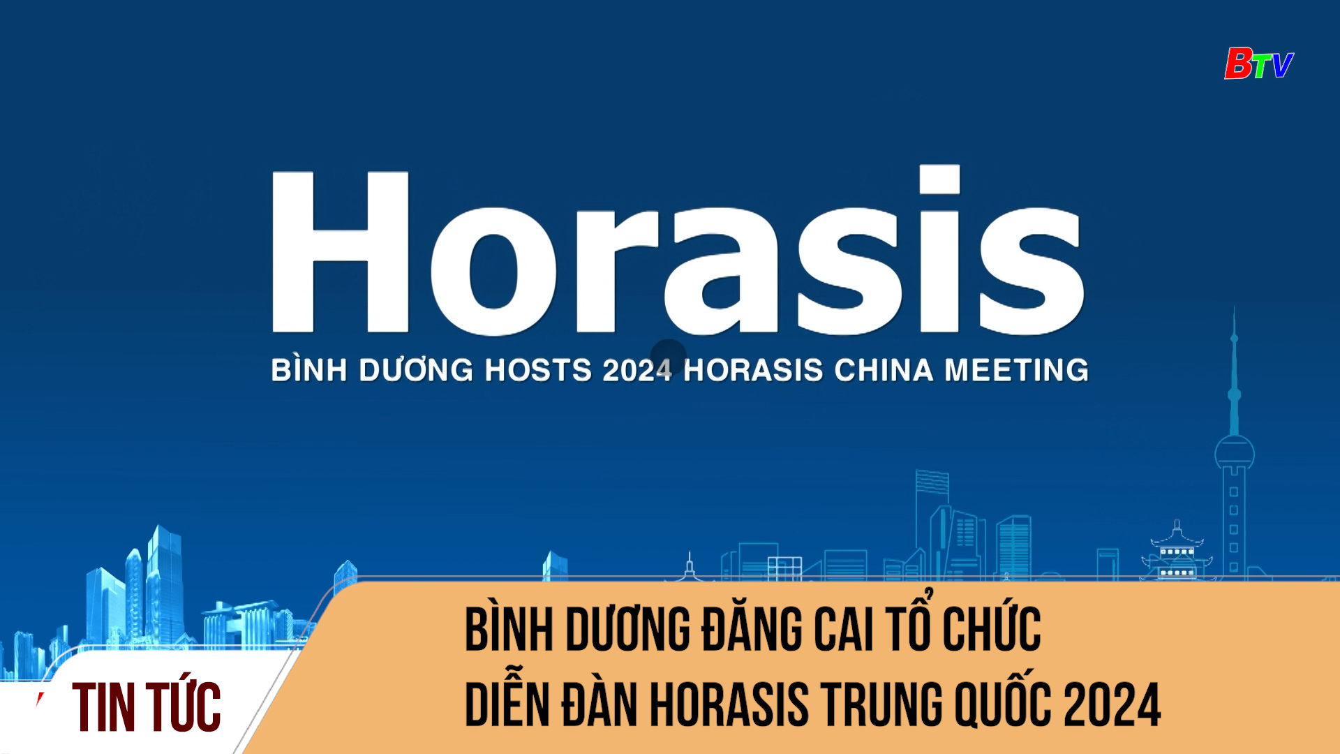 Bình Dương đăng cai tổ chức diễn đàn Horasis Trung Quốc 2024