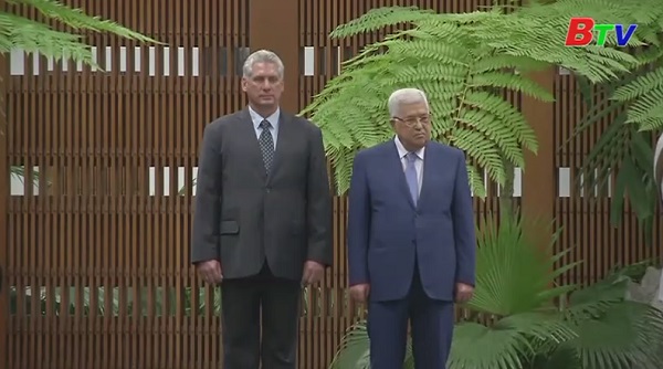 Tổng thống Palestine thăm Cuba