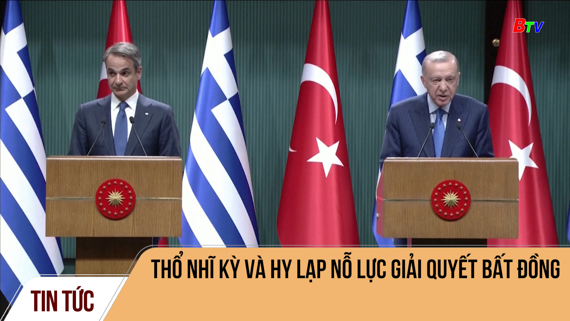 Thổ Nhĩ Kỳ và Hy Lạp nỗ lực giải quyết bất đồng