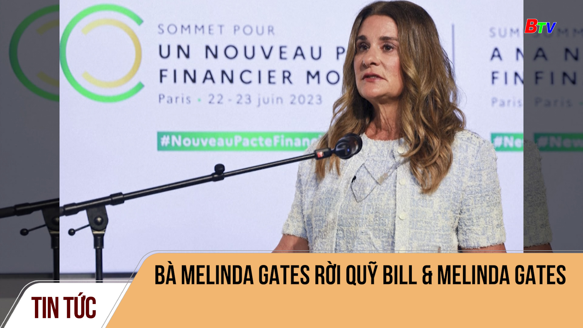 Bà Melinda Gates rời quỹ Bill & Melinda Gates