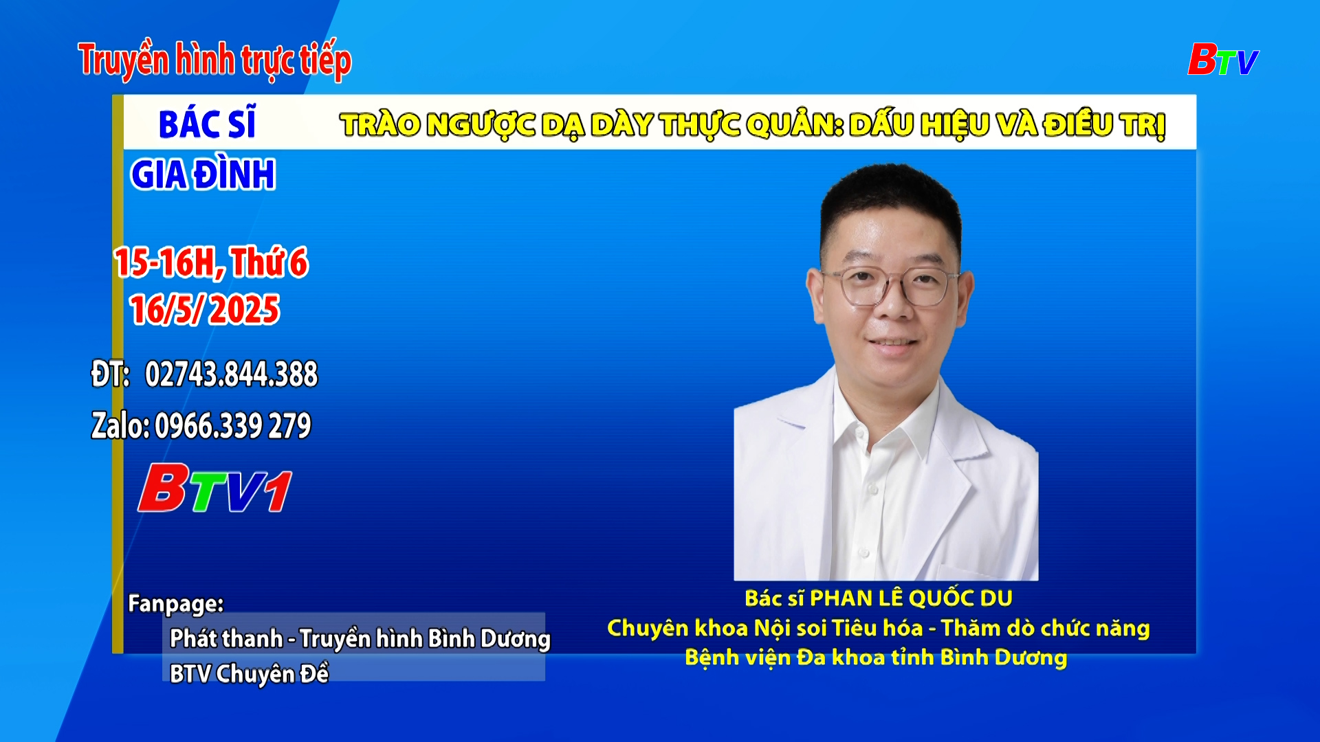 Bác sĩ gia đình: Trào ngược dạ dày thực quản - Dấu hiệu và điều trị