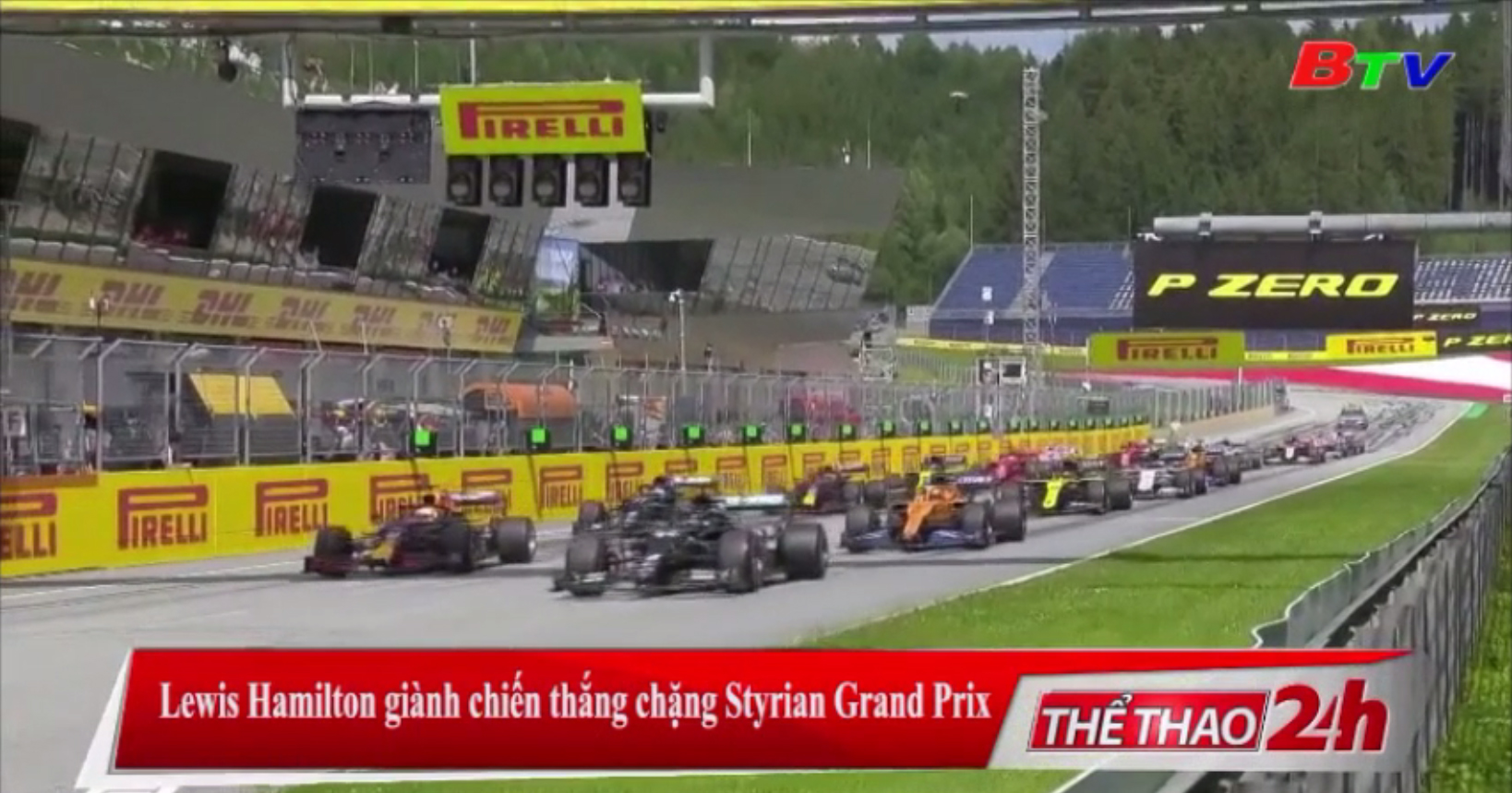 Lewis Hamilton giành chiến thắng chặng Styrian Grand Prix