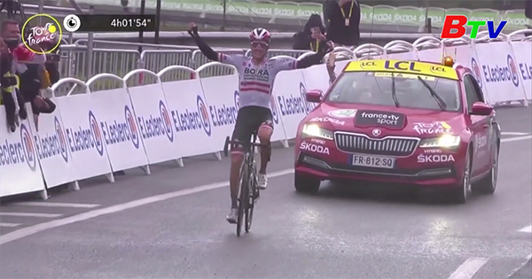 Patrick Konrad thắng chặng 16 Tour de France 2021