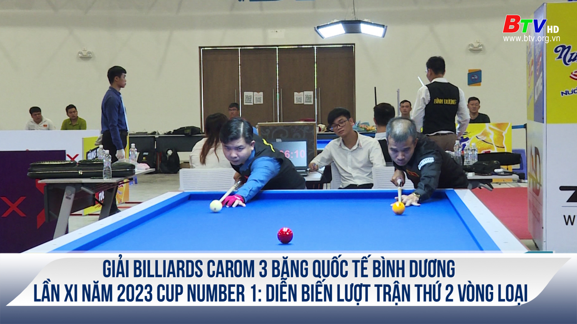 Giải Billiards Carom 3 băng quốc tế Bình Dương lần XI năm 2023 Cup Number 1: Diễn biến lượt trận thứ 2 vòng loại