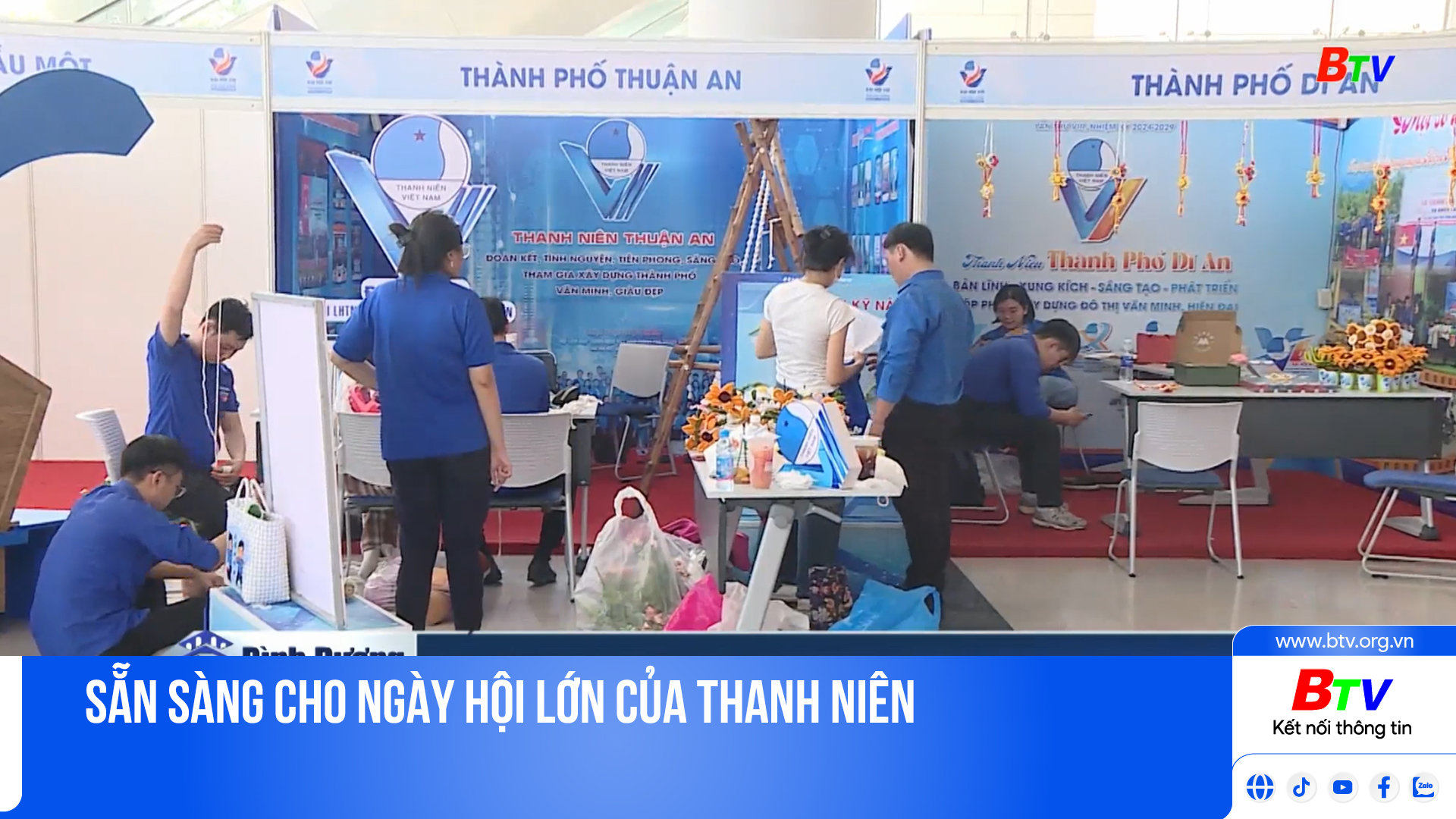 Sẵn sàng cho ngày hội lớn của thanh niên