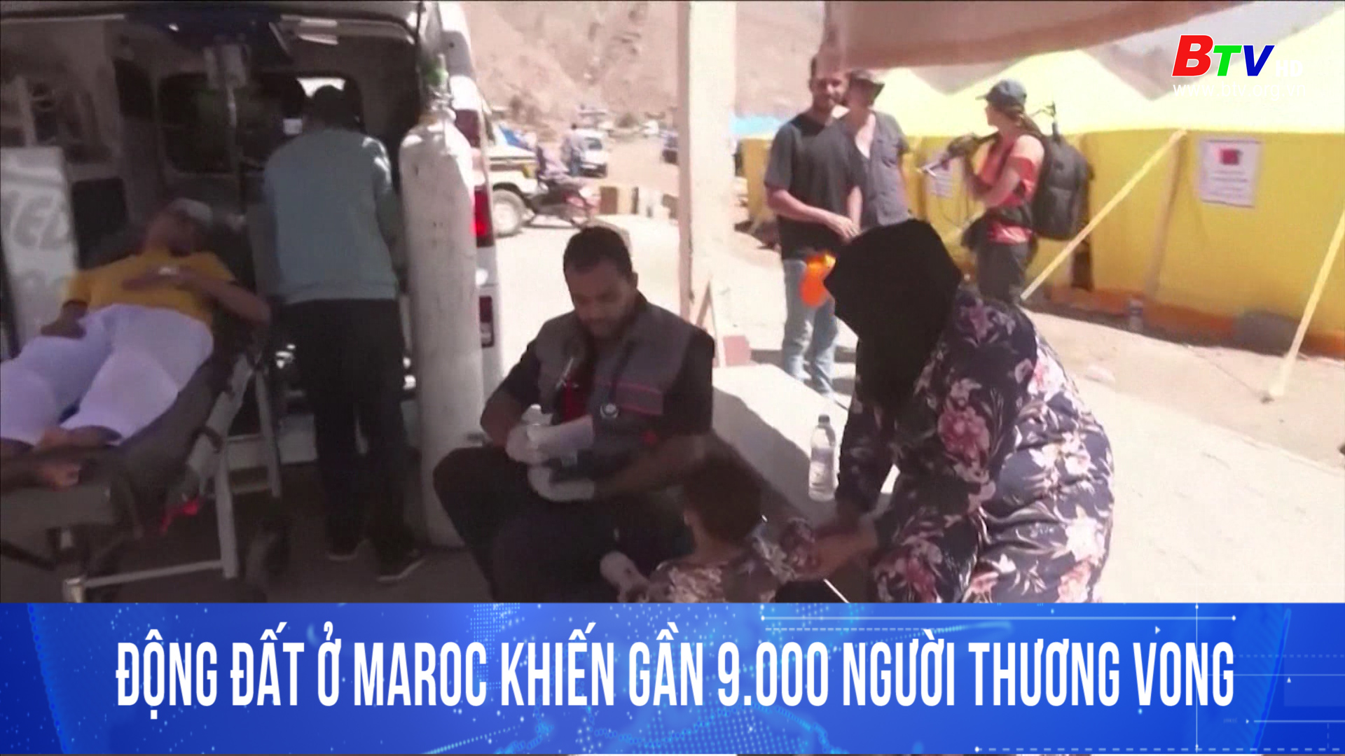 Động đất ở Maroc khiến gần 9.000 người thương vong