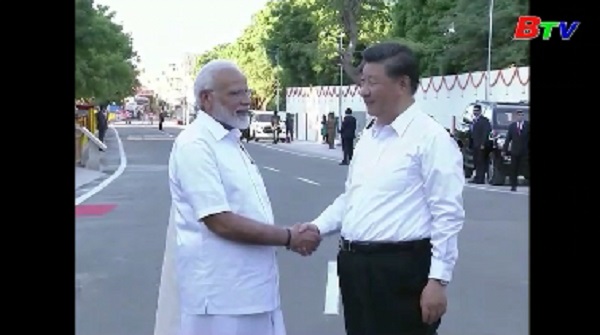 Chủ tịch Trung Quốc bắt đầu chuyến thăm không chính thức Ấn Độ