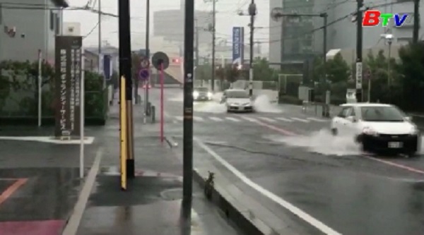 Siêu bão Hagibis tàn phá Nhật Bản