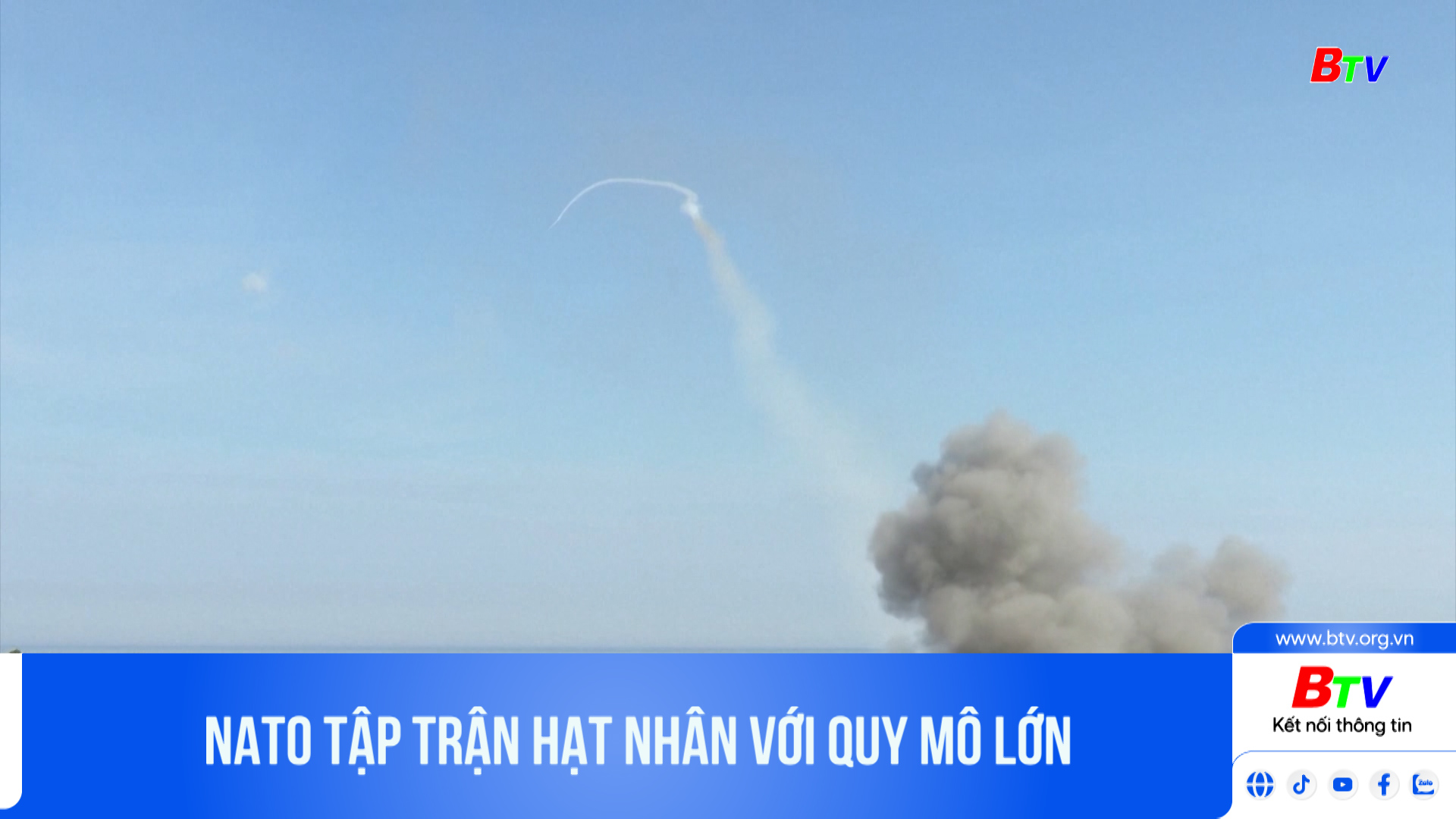 Nato tập trận hạt nhân với quy mô lớn