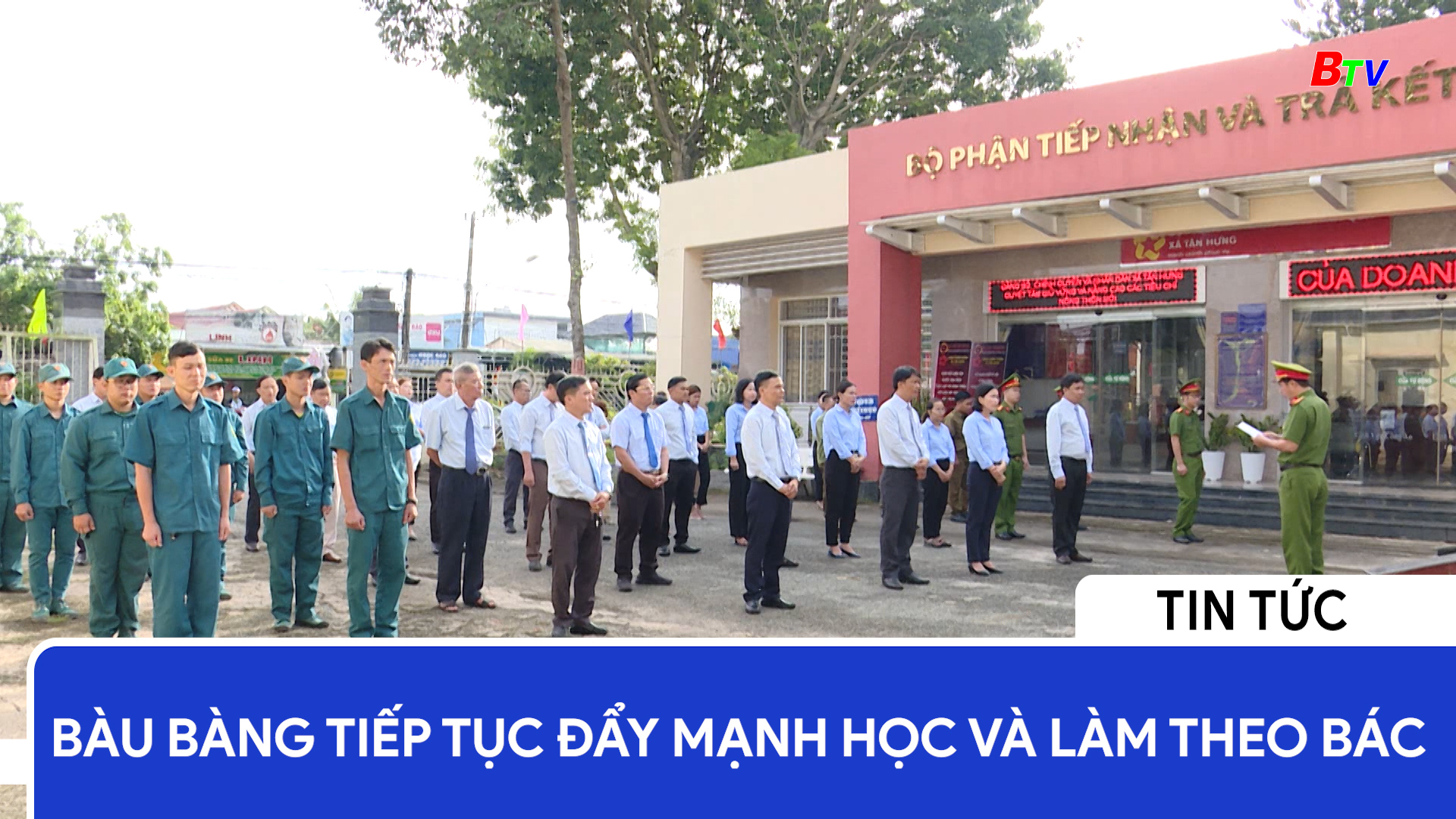 Bàu Bàng tiếp tục đẩy mạnh học và làm theo Bác