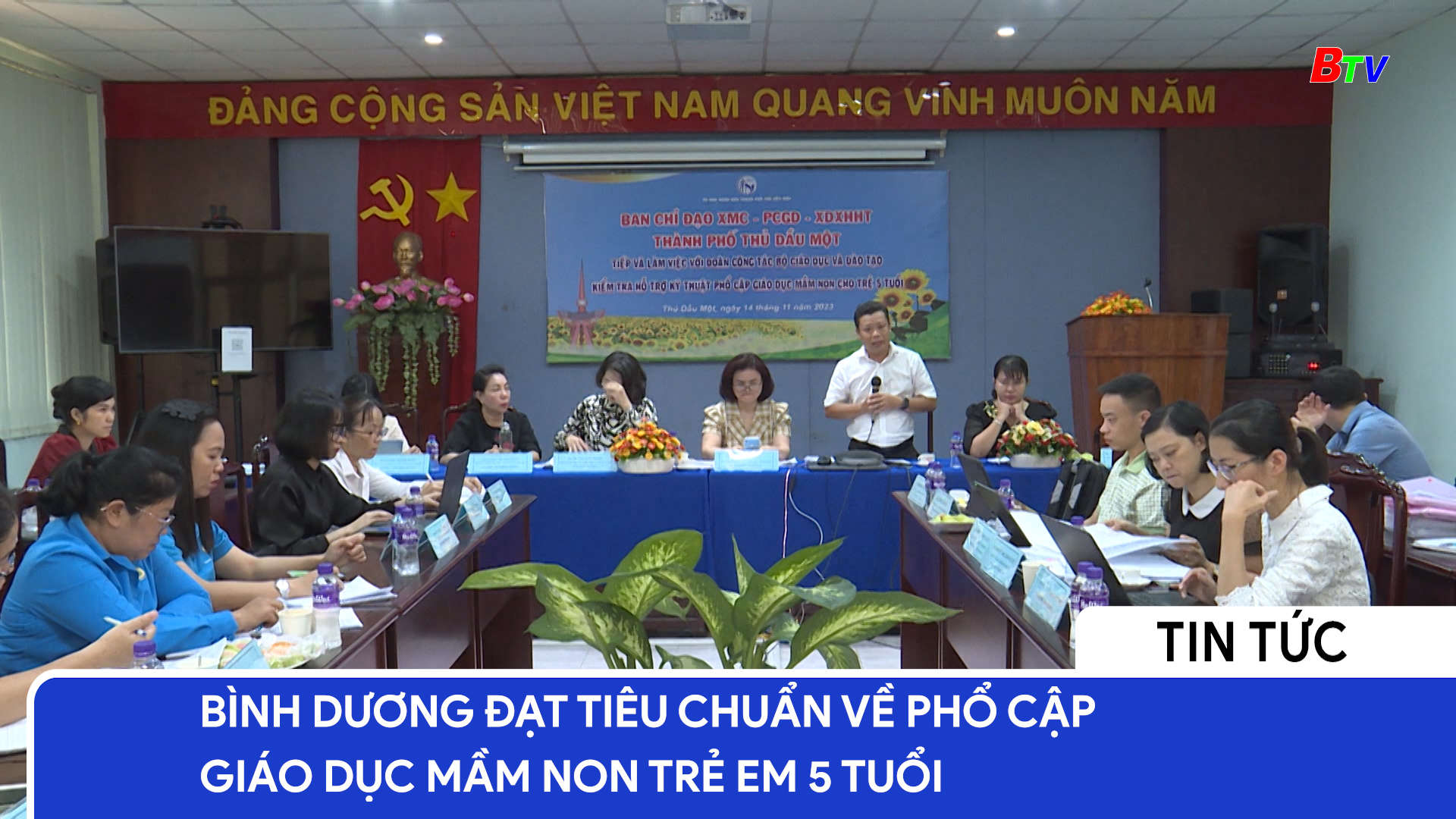 Bình Dương đạt tiêu chuẩn về phổ cập giáo dục mầm non trẻ em 5 tuổi