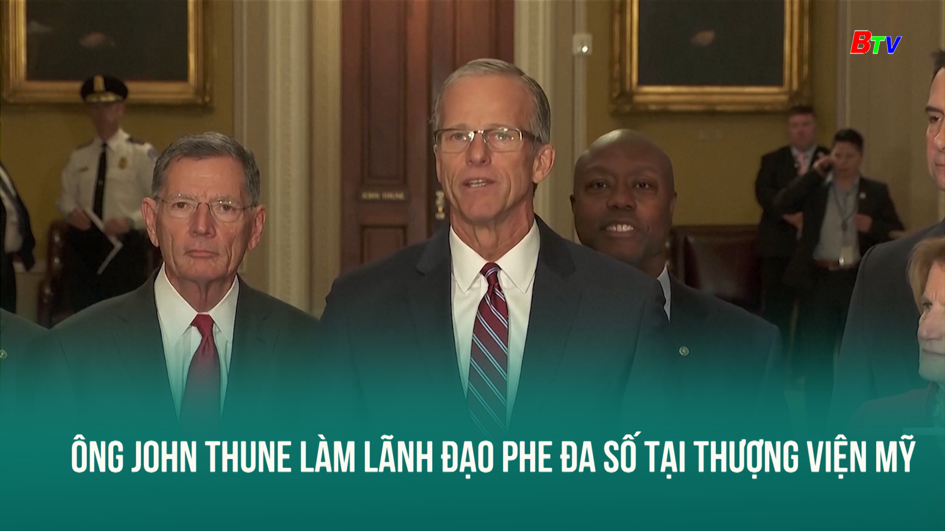 Ông John Thune làm lãnh đạo phe đa số tại thượng viện Mỹ