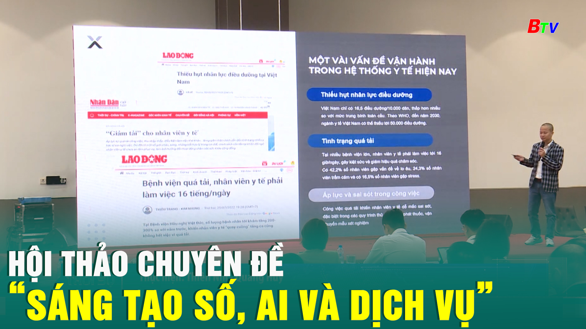 Hội thảo chuyên đề “Sáng tạo số, AI và dịch vụ