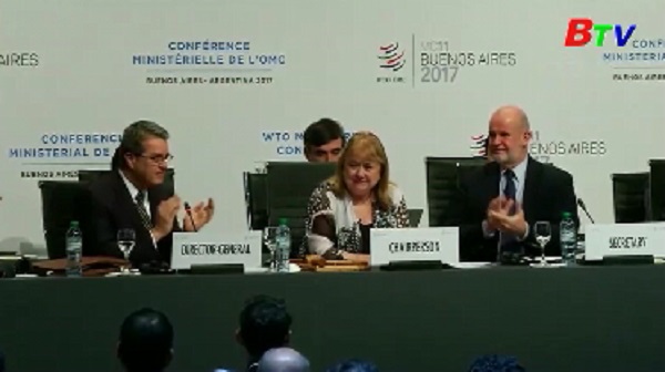 Bế mạc hội nghị bộ trưởng WTO