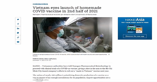 Vaccine Việt Nam có triển vọng tại thị trường ngoại