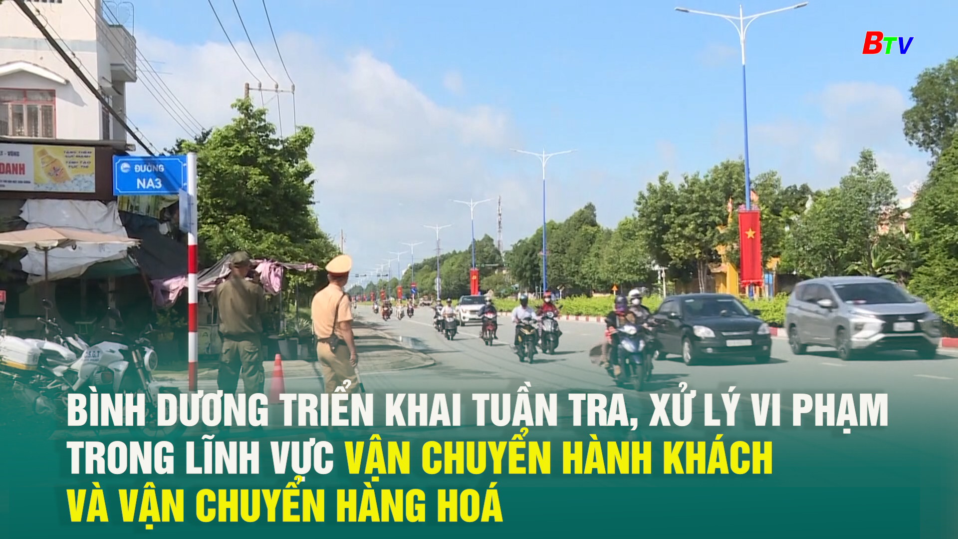 Bình Dương triển khai tuần tra, xử lý vi phạm trong lĩnh vực vận chuyển hành khách và vận chuyển hàng hoá