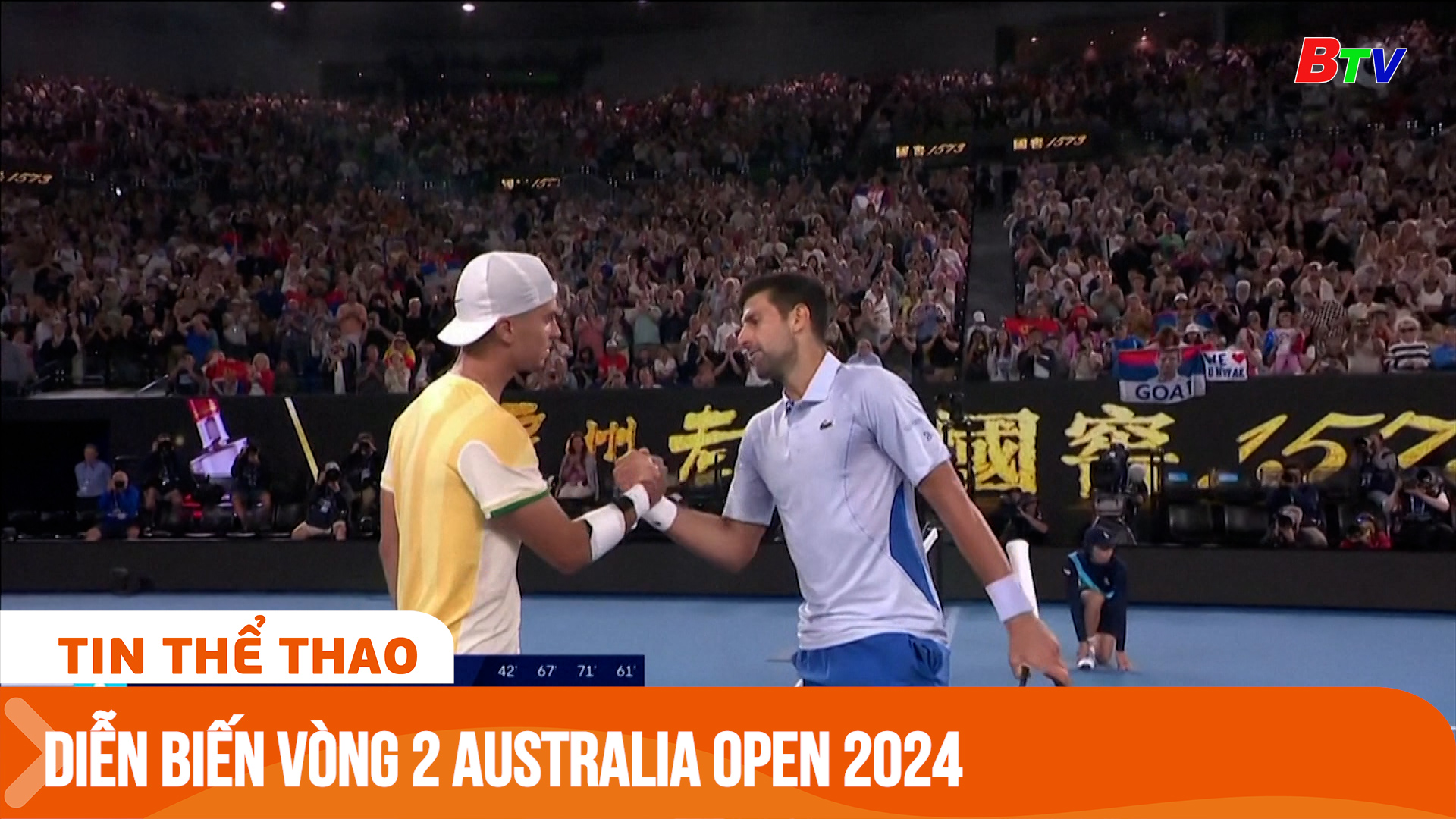 Diễn biến vòng 2 Australia Open 2024 | Tin Thể thao 24h