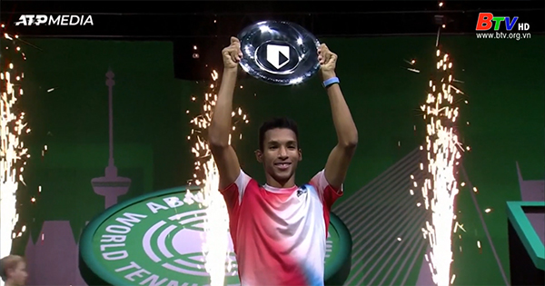 Auger-Aliassime đăng quang ngôi vô địch Giải Quần vợt Rotterdam mở rộng