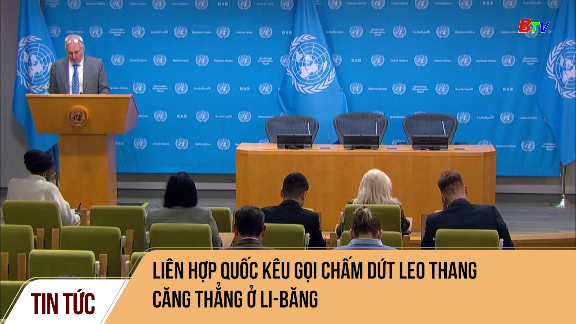 Liên Hợp Quốc kêu gọi chấm dứt leo thang căng thẳng ở Li-băng