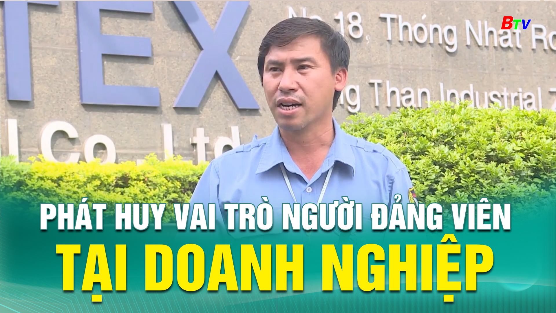 Phát huy vai trò người đảng viên tại doanh nghiệp