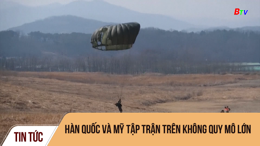 Hàn Quốc và Mỹ tập trận trên không quy mô lớn