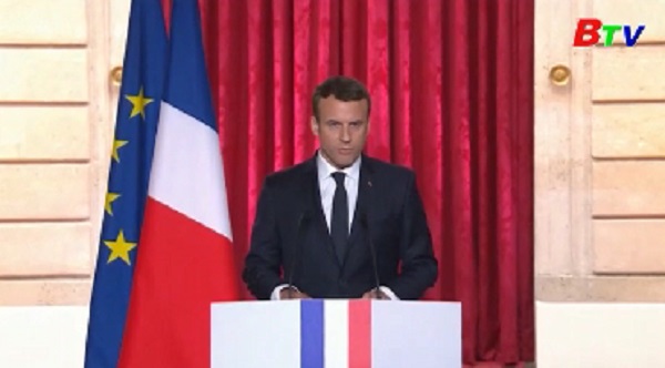 Tân tổng thống Macron cam kết xây dựng nước Pháp hùng mạnh