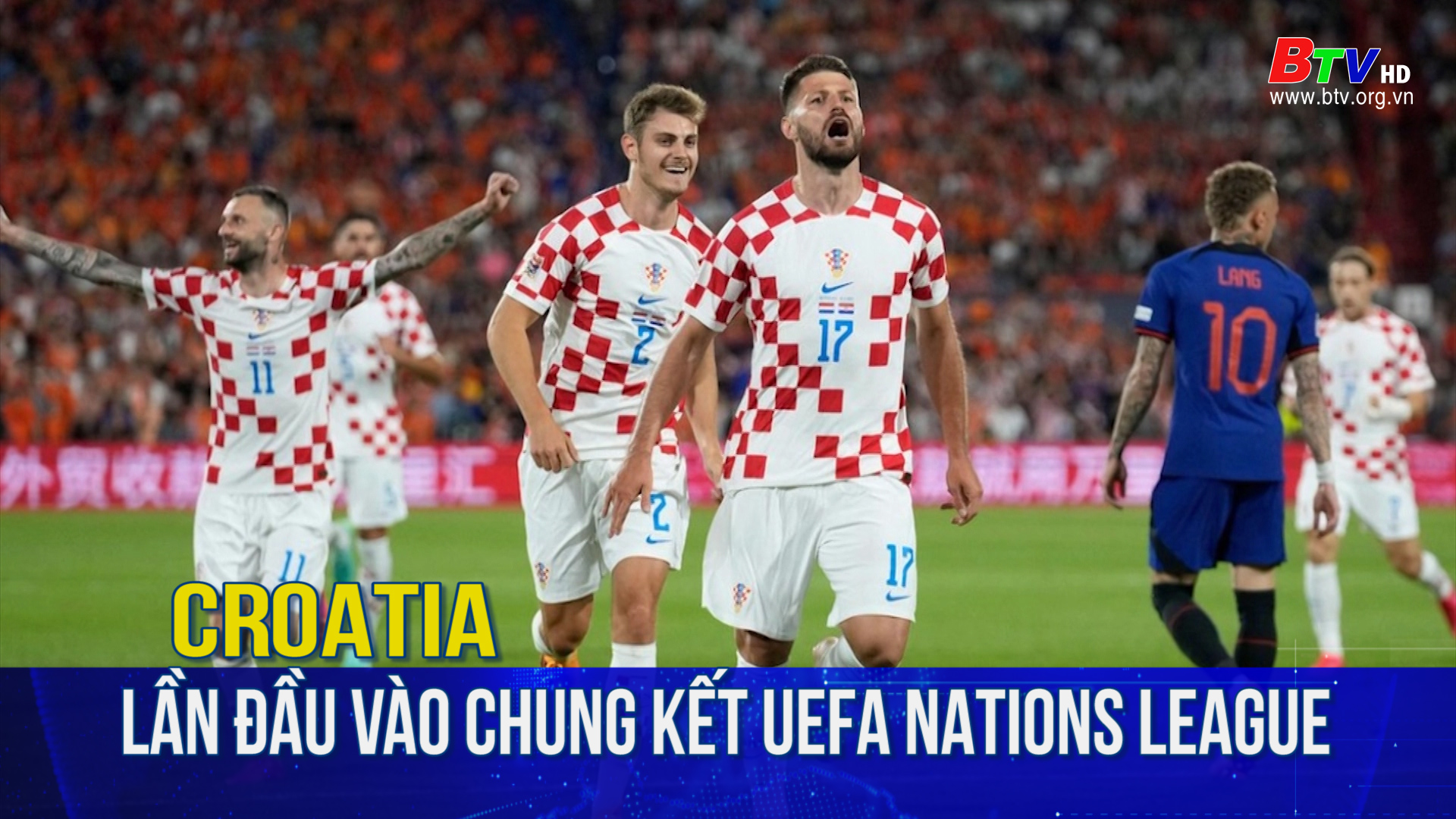 Croatia lần đầu vào chung kết Uefa Nations League