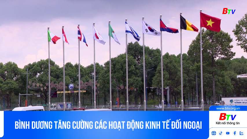 Bình Dương tăng cường các hoạt động kinh tế đối ngoại