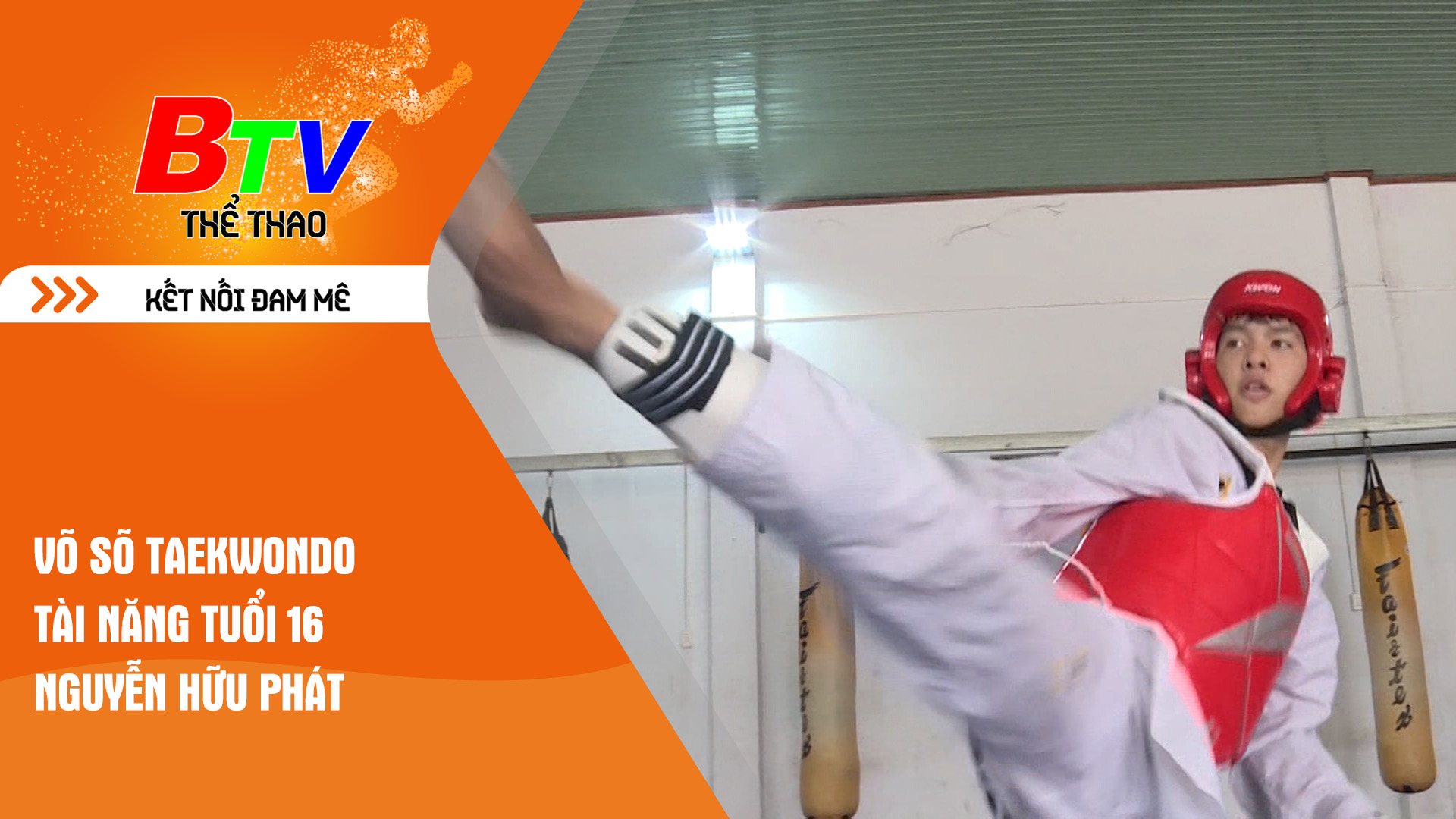 Võ sõ Taekwondo tài năng tuổi 16 Nguyễn Hữu Phát