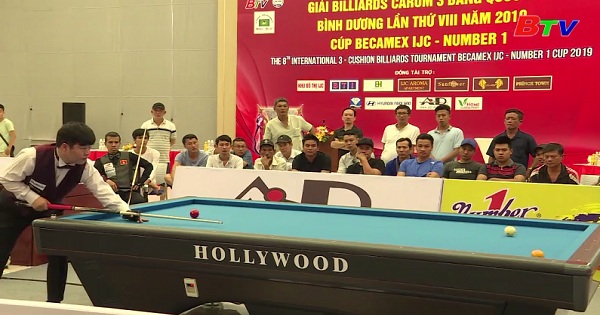 Giải Billiards Carom 3 băng quốc tế Bình Dương lần thứ VIII 2019 - Cup 