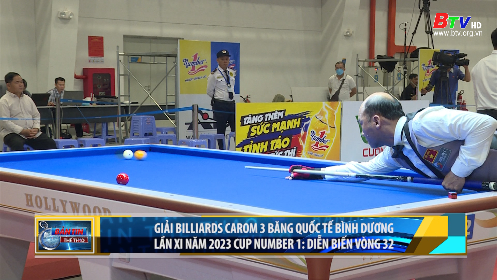 Giải Billiards carom 3 băng quốc tế Bình Dương lần thứ XI năm 2023- Cup Number 1: Diễn biến vòng 32