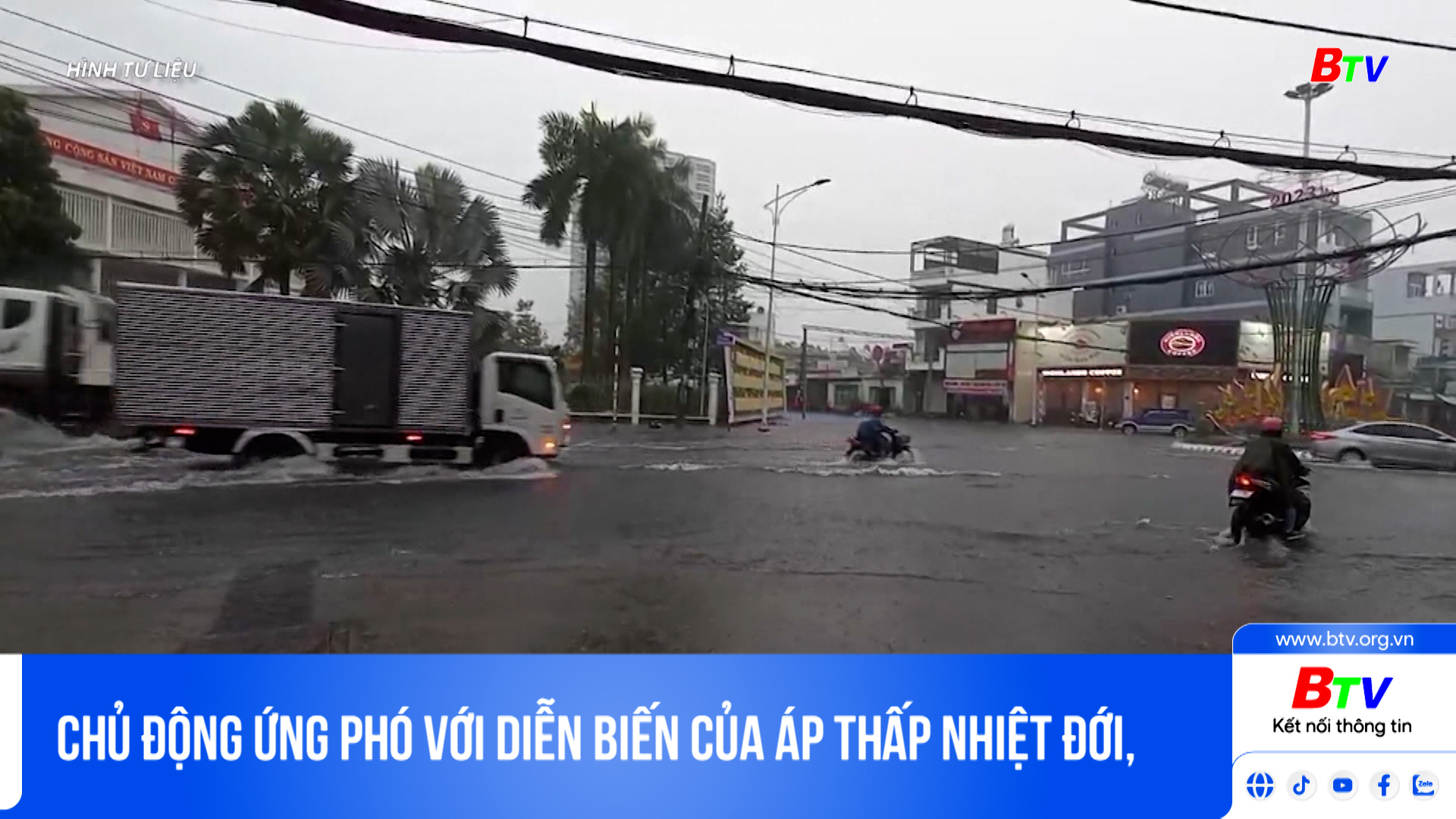 Chủ động ứng phó với diễn biến của áp thấp nhiệt đới, mưa lớn