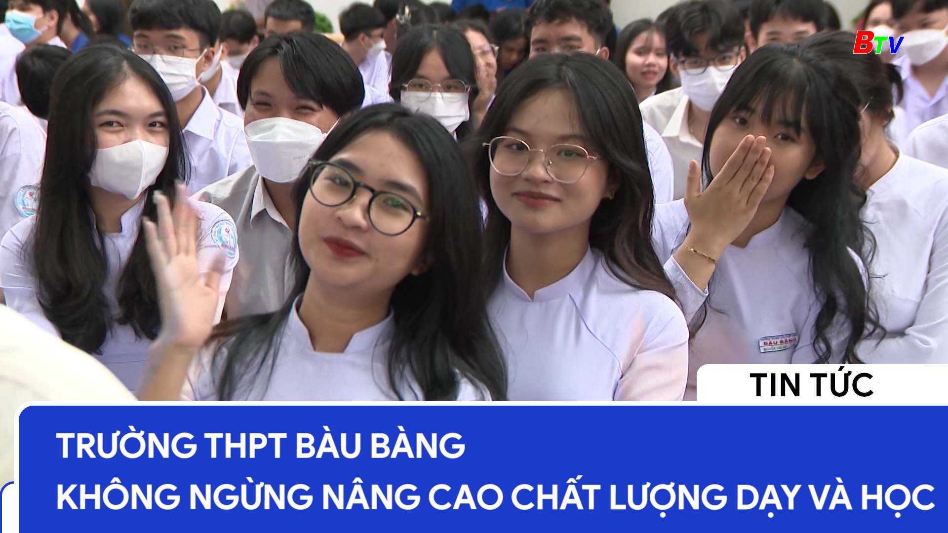 Trường THPT Bàu Bàng không ngừng nâng cao chất lượng dạy và học
