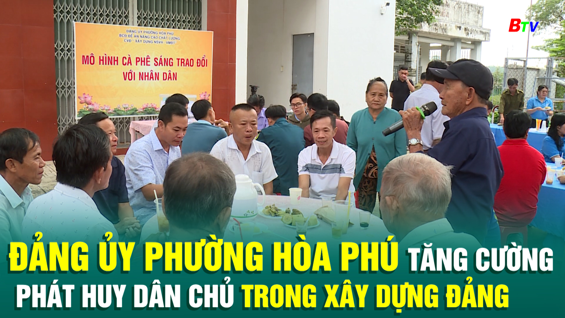 Đảng ủy phường Hòa Phú tăng cường phát huy dân chủ trong xây dựng Đảng 