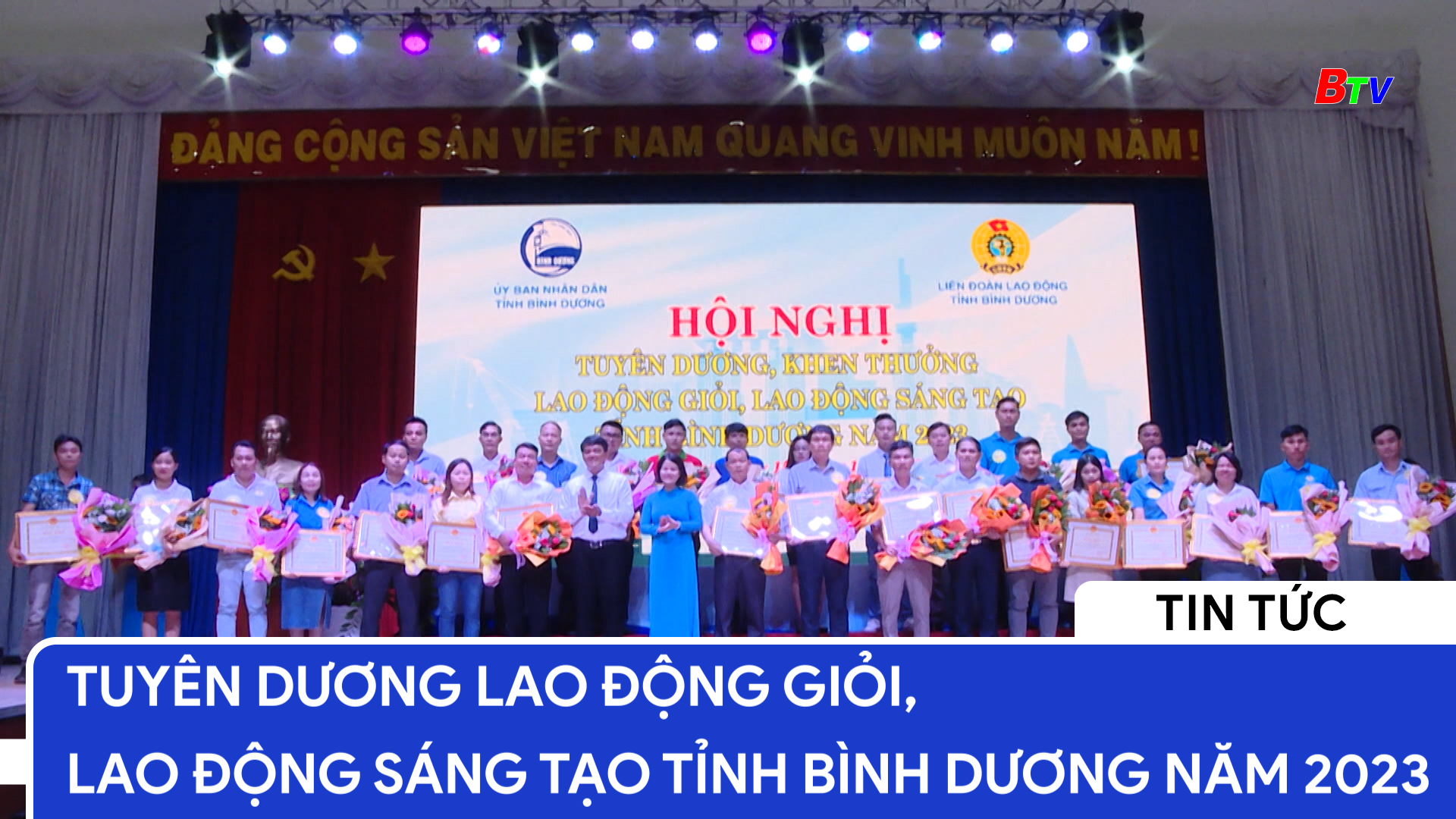 Tuyên dương lao động giỏi, lao động sáng tạo tỉnh Bình Dương năm 2023