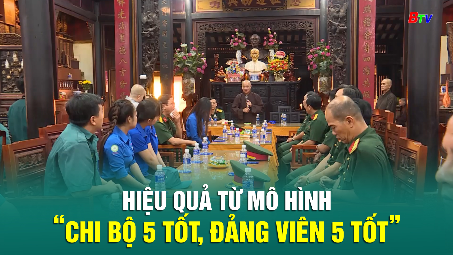 Hiệu quả từ mô hình “Chi bộ 5 tốt, Đảng viên 5 tốt”