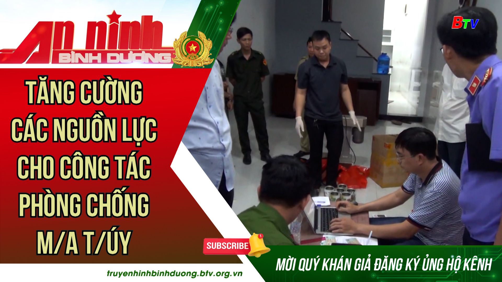 Tăng cường các nguồn lực cho công tác phòng chống ma túy