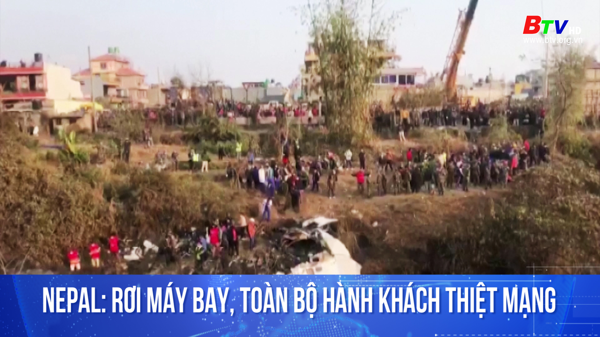 Nepal: Rơi máy bay, toàn bộ hành khách thiệt mạng