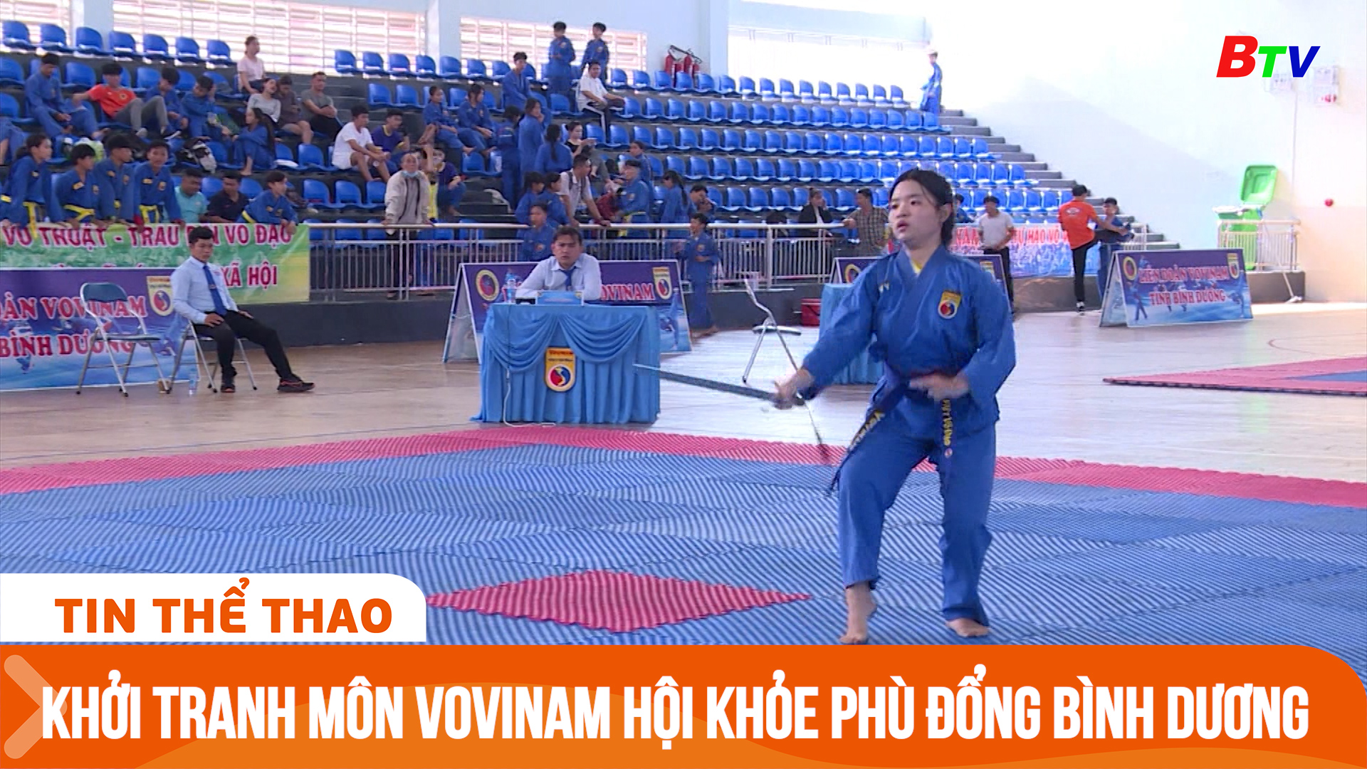 Khởi tranh môn Vovinam Hội khỏe Phù Đổng tỉnh Bình Dương năm học 2023/24 | Tin Thể thao 24h