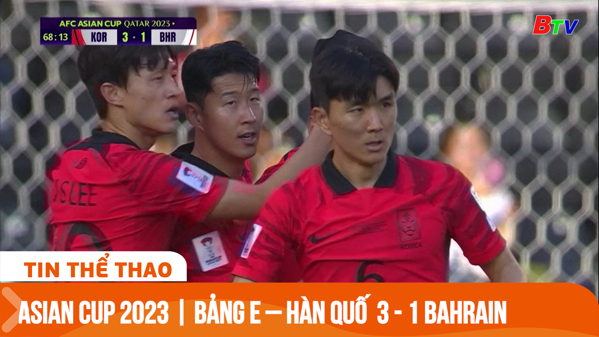 Asian Cup 2023 | Bảng E – Hàn Quốc  3 - 1 Bahrain | Tin Thể thao 24h