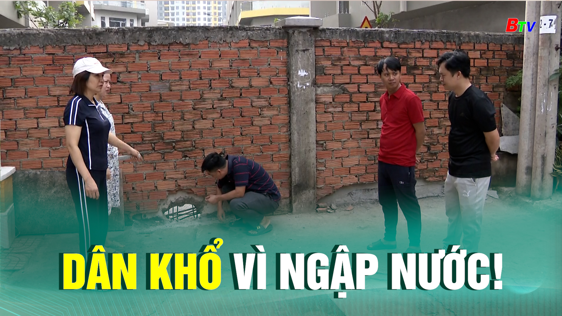 Dân khổ vì ngập nước!