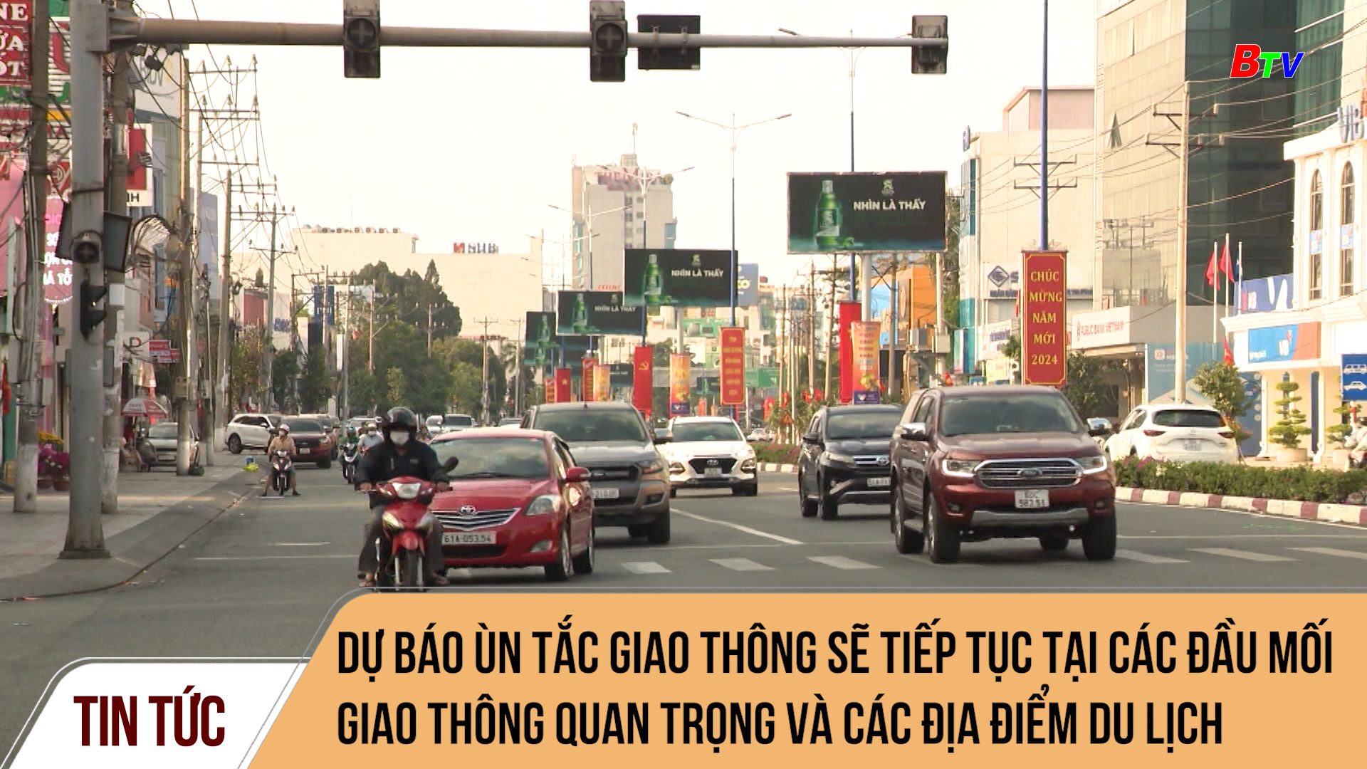 Dự báo ùn tắc giao thông sẽ tiếp tục tại các đầu mối giao thông quan trọng và các địa điểm du lịch