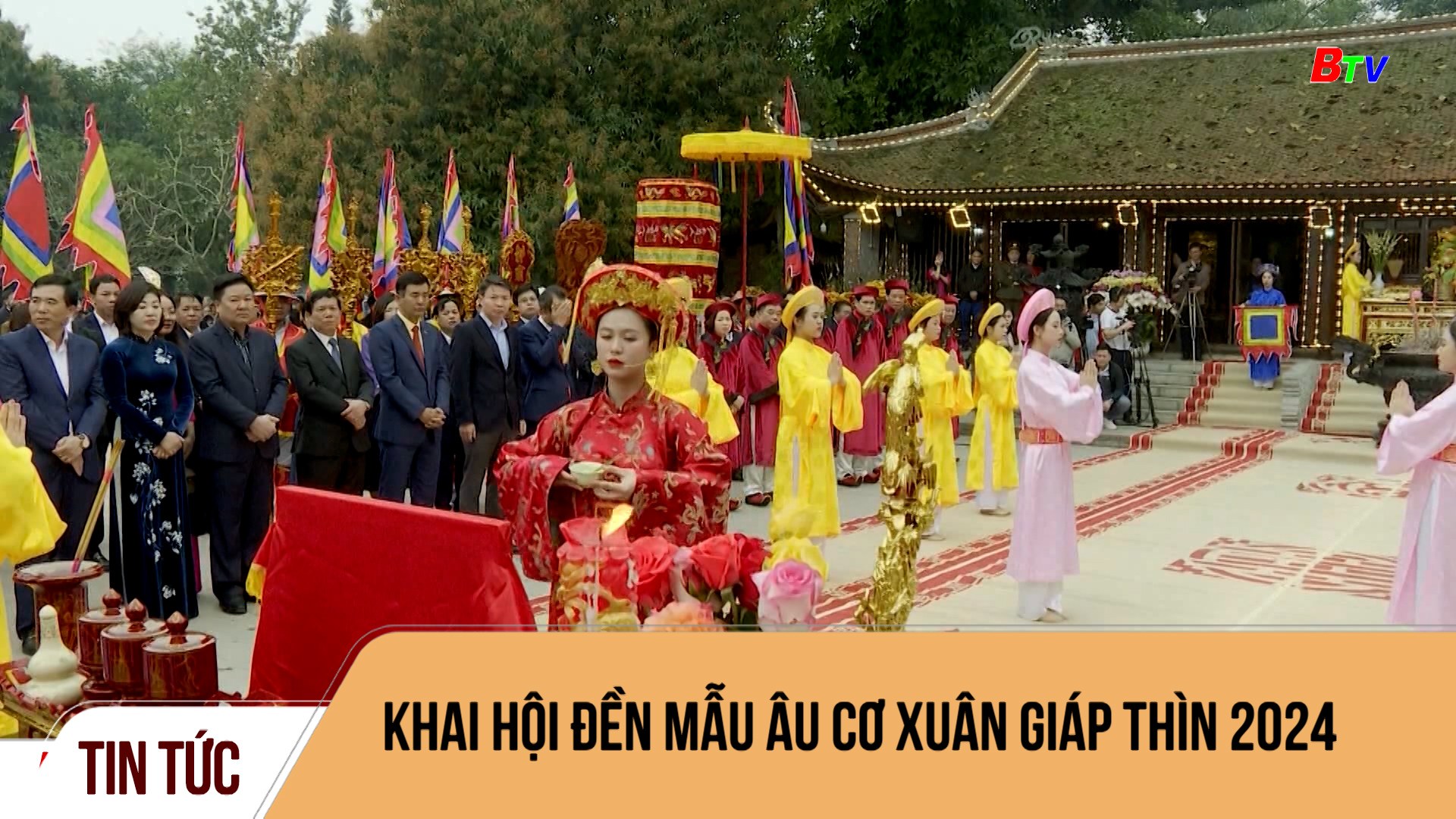 Khai hội Đền Mẫu Âu Cơ xuân Giáp Thìn 2024