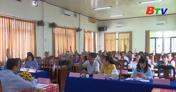 Thuận An tổ chức Hội nghị Hiệp thương lần thứ 3