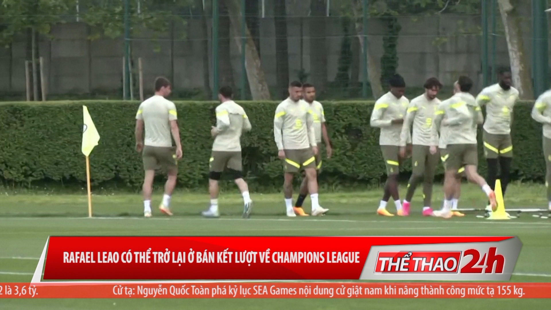 Rafael Leao có thể trở lại ở bán kết lượt về Champions