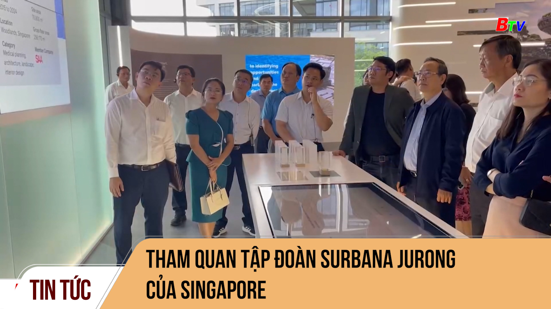 Tham quan tập đoàn Surbana Jurong của Singapore