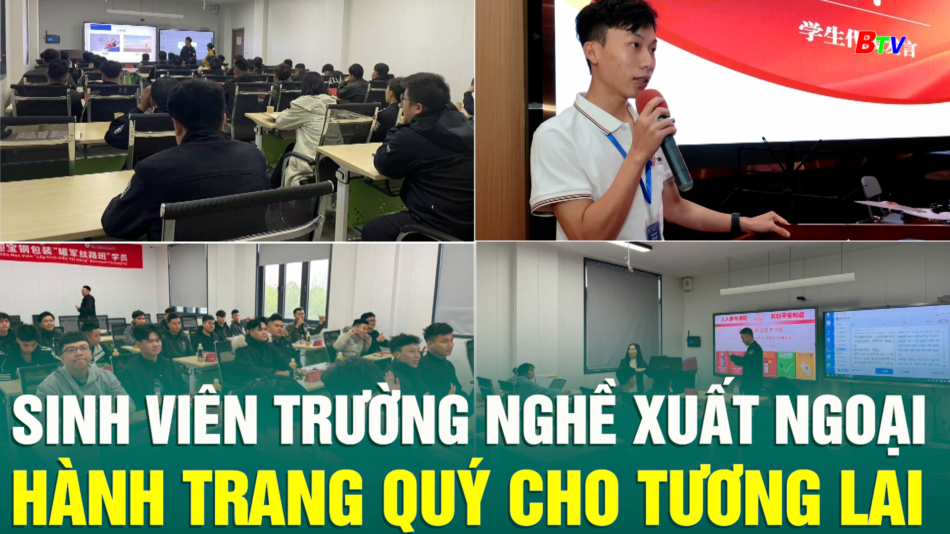 Sinh viên trường nghề xuất ngoại - Hành trang quý cho tương lai