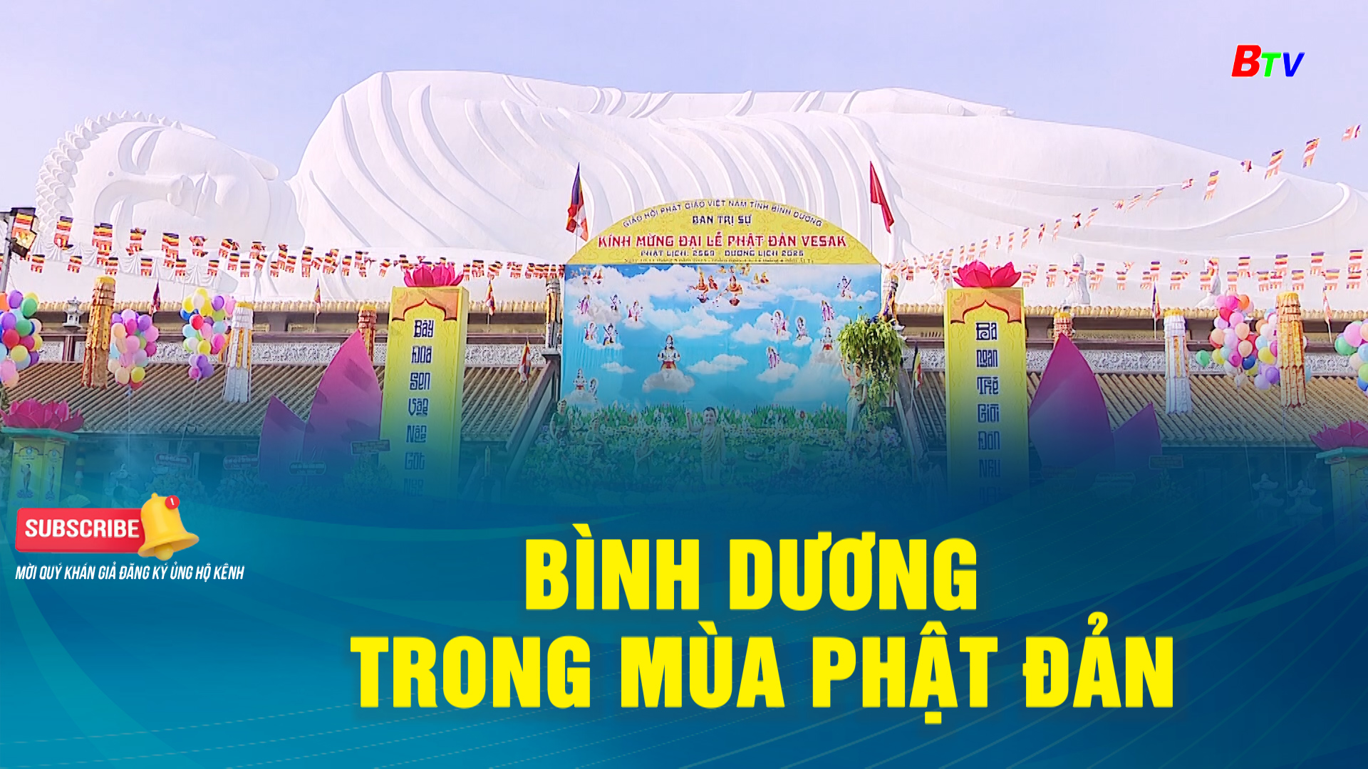 Bình Dương trong mùa Phật đản