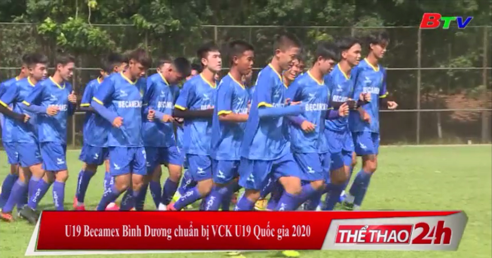 U19 Becamex Bình Dương chuẩn bị VCK U19 Quốc gia 2020