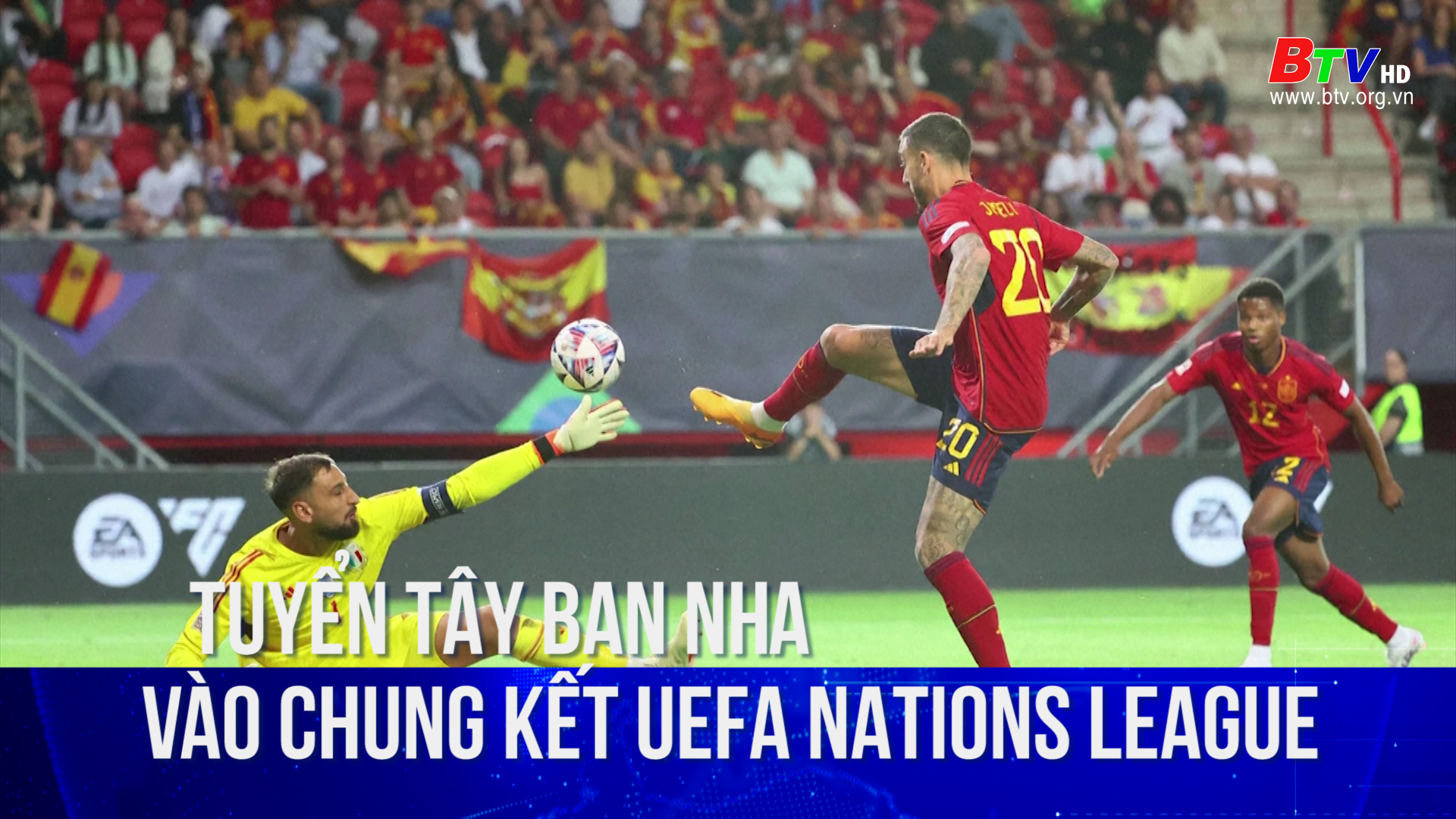 Tuyển Tây Ban Nha vào chung kết UEFA Nations League